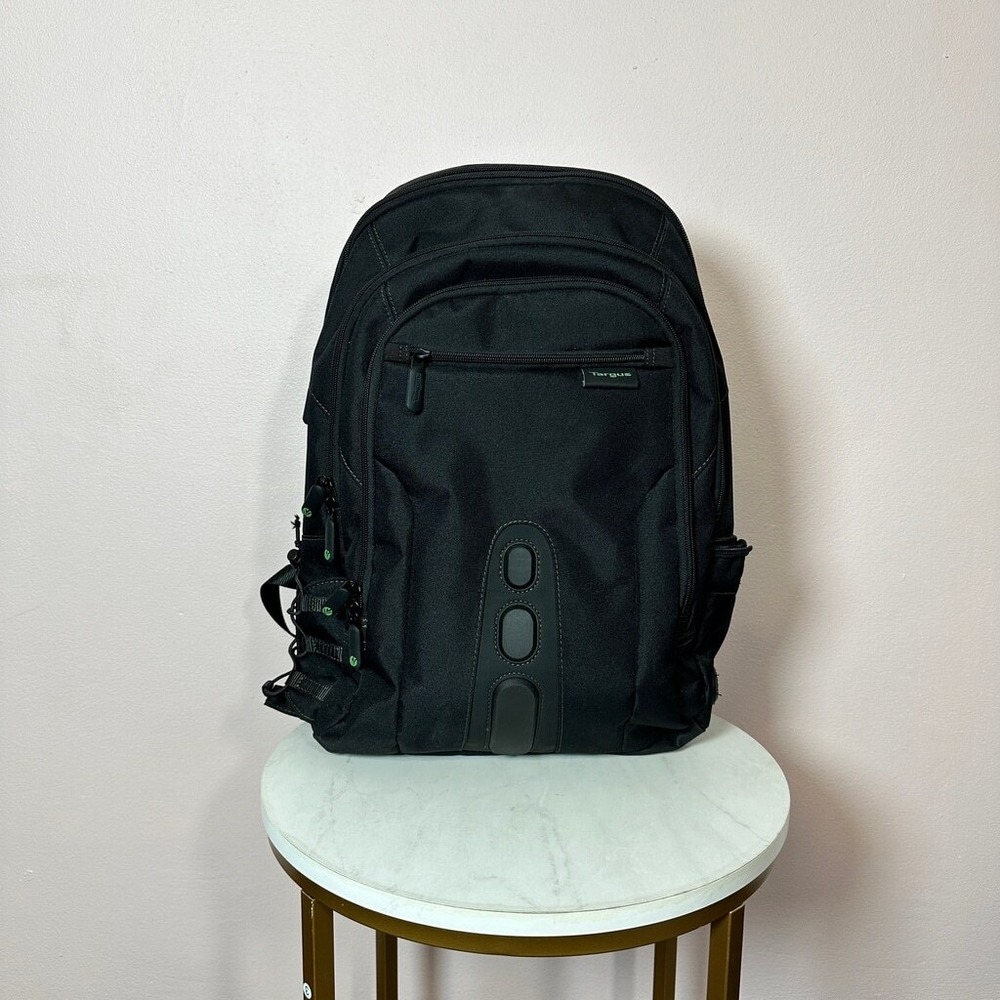 Targus Backpack, Unisex, Black and Green‎